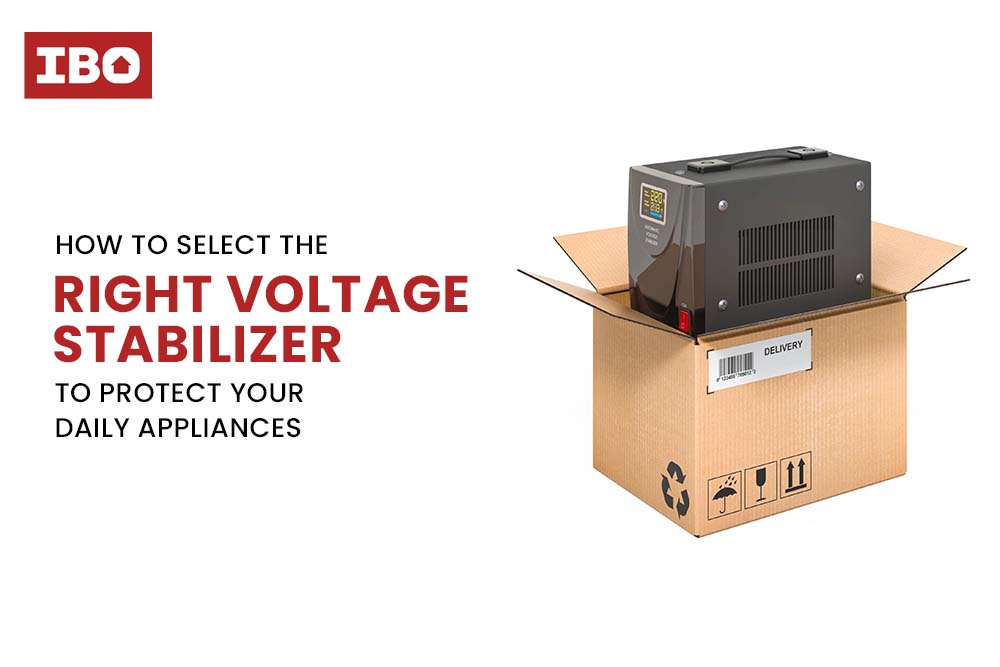 How to select the right voltage stabilizer to protect your daily appliances