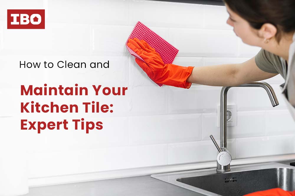 how to clean kitchen tiles