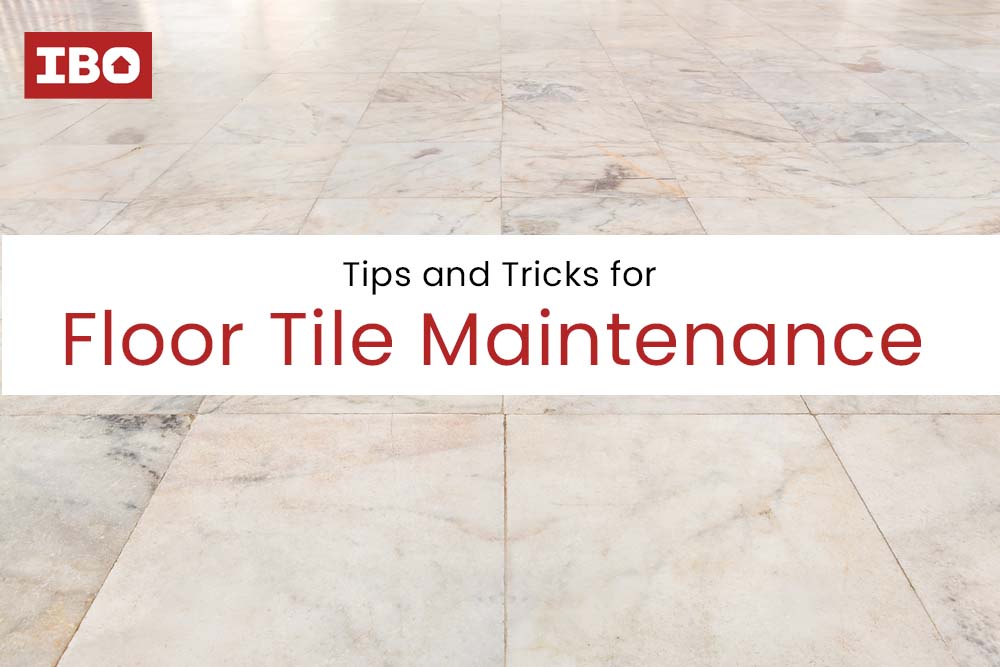 Tips and Tricks for Floor Tile Maintenance