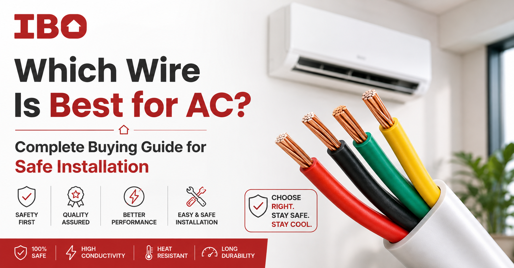 which wire is best for air conditioner