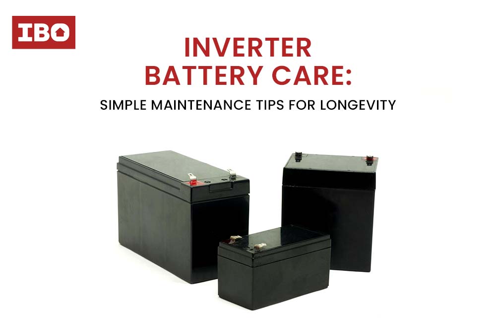 Inverter Battery Care: Simple Maintenance Tips for Longevity