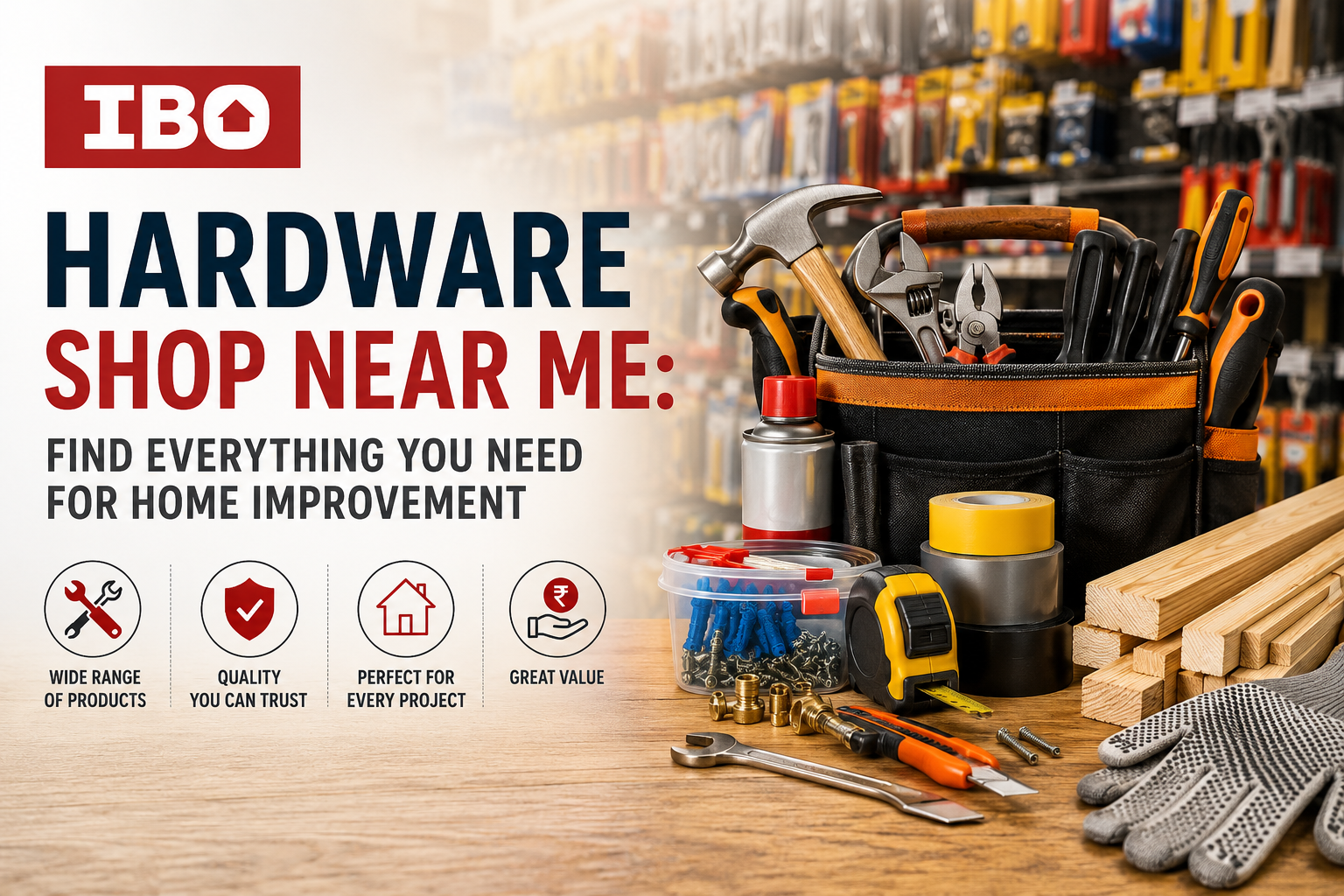 Hardware Shop Near Me: Find Everything You Need for Home Improvement