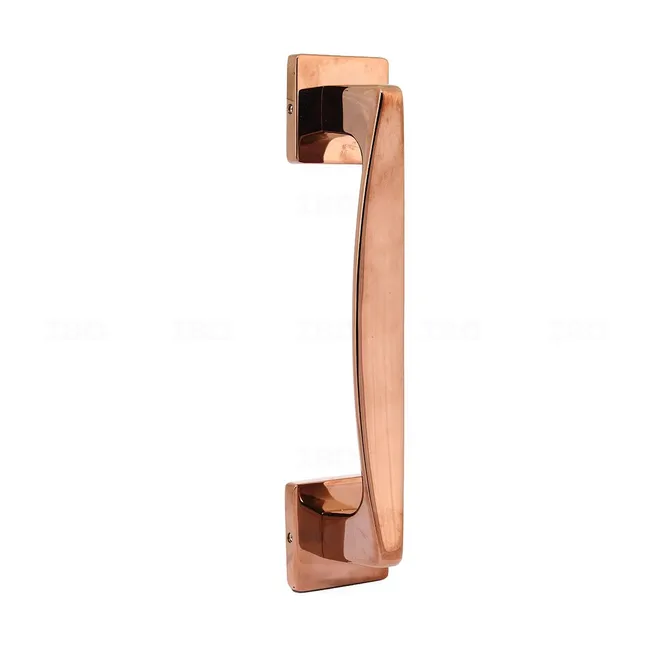 plum Md -sonet_Rose Gold _8 in. Rose Gold 8 in. Zinc Alloy Door Handle plum Md -sonet_Rose Gold _8 in. Rose Gold 8 in. Zinc Alloy Door Handle