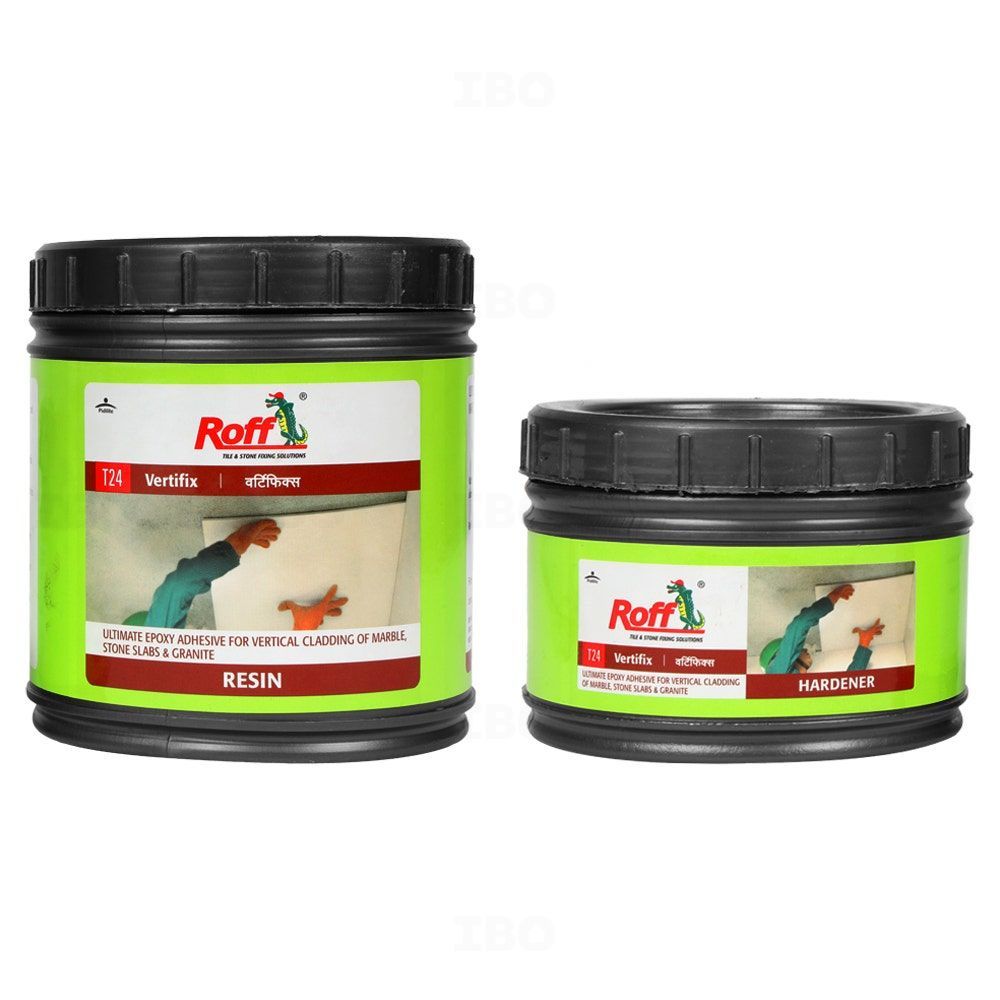 Roff Vertifix (T24) 1.5 kg Pale Yellow Tile Rubber based Adhesive Roff Vertifix (T24) 1.5 kg Pale Yellow Tile Rubber based Adhesive