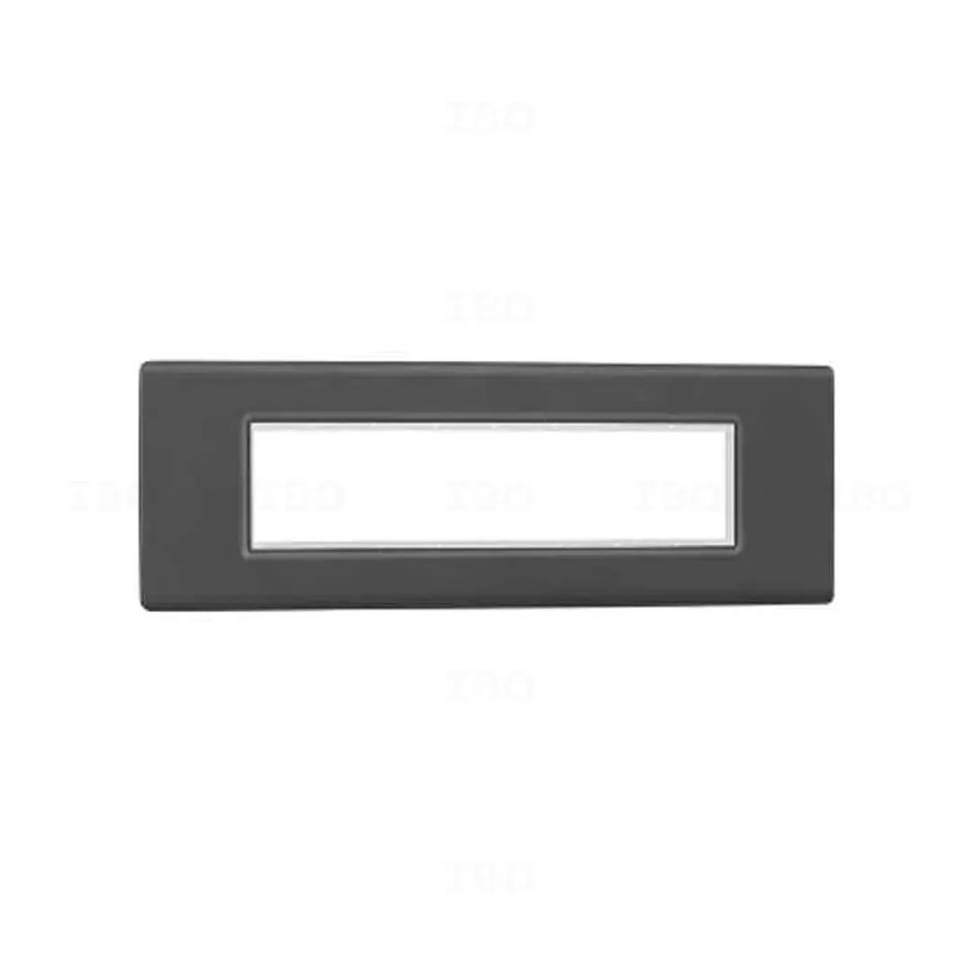 Legrand Allzy 8 (H) Module Matte Matt Black Switch Board Plate