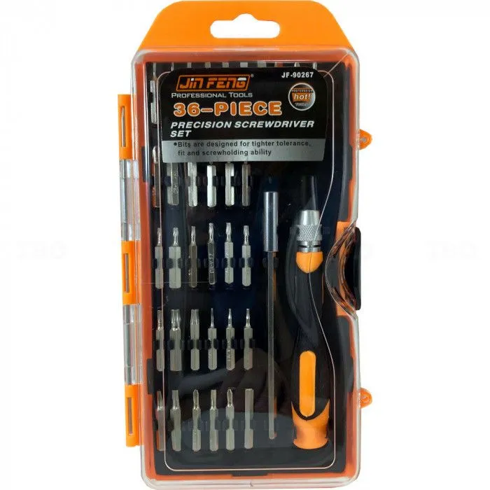 Jin Feng Precision Screwdriver 36 pc Bit Set
