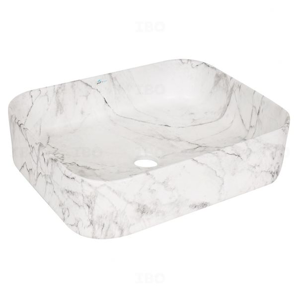 Brizzio 450 mm x350 mm x 120 mm Marble Table Top Basin