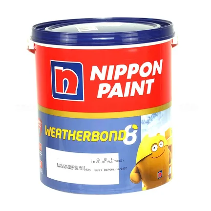 Nippon Weatherbond 8 Quartz -Q2 3.8 L Exterior Emulsion - Base Nippon Weatherbond 8 Quartz -Q2 3.8 L Exterior Emulsion - Base