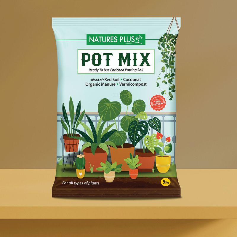 Natures plus Pot Mix 5 Kg