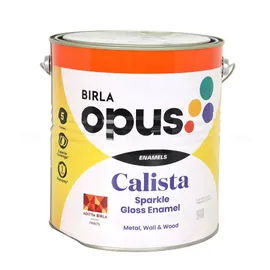 BIRLA opus SGE 10 Calista Sparkle Gloss 4 L Brilliant White Enamel-Color