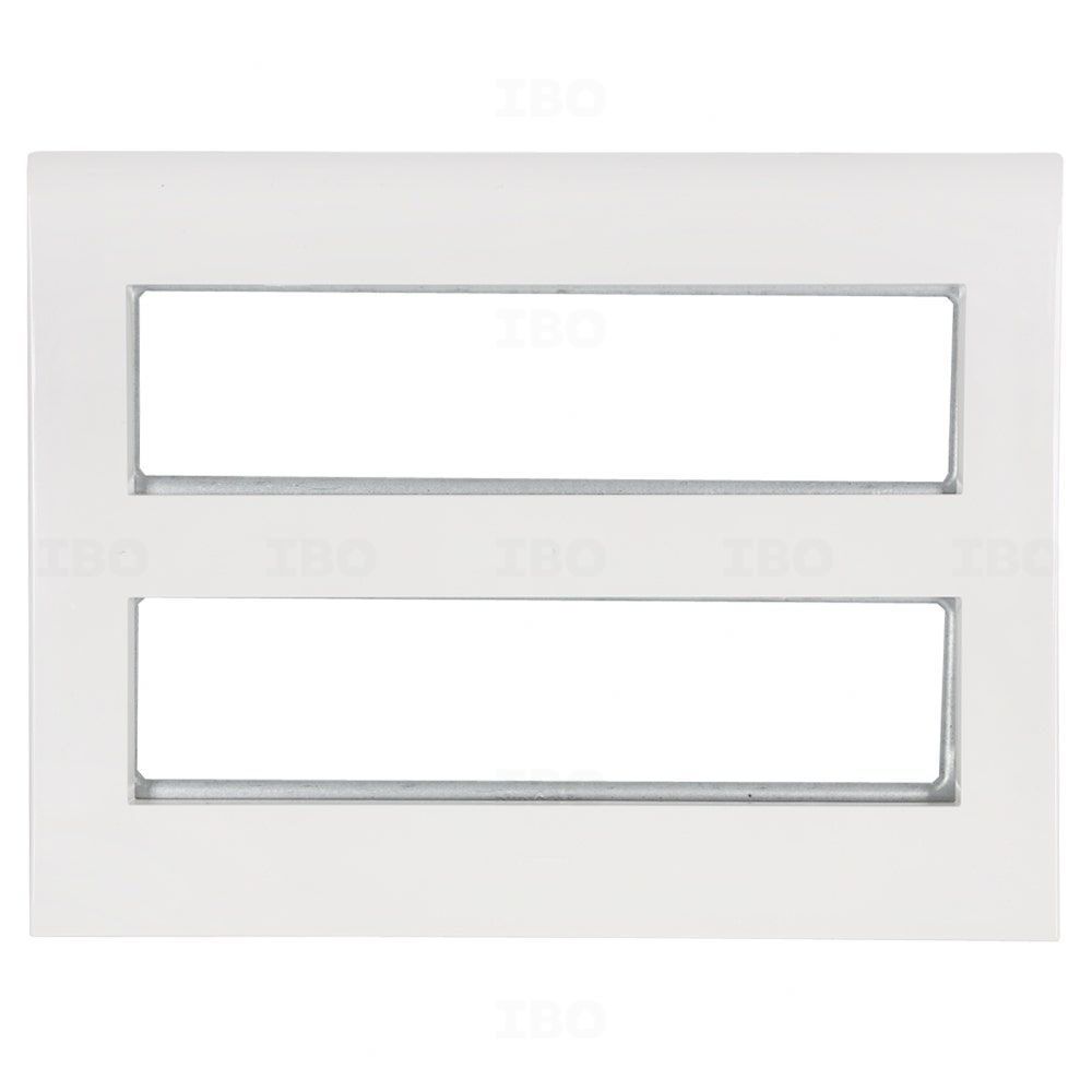 Legrand Myrius Regular 16 Module Glossy White Switch Board Plate Legrand Myrius Regular 16 Module Glossy White Switch Board Plate