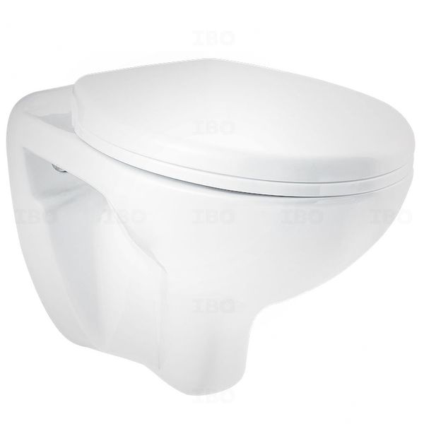 Hindware Flora NA Wall Mounted Star White One Piece Toilet