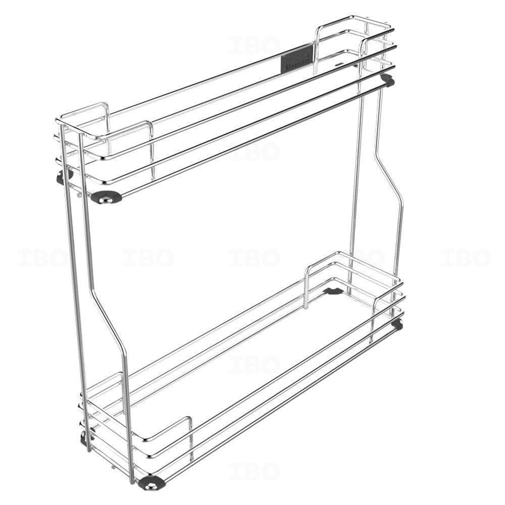 Everyday EDPOSB102017 W264 mm x D510 mm x H430 mm 2 Tier Bottle Pull out