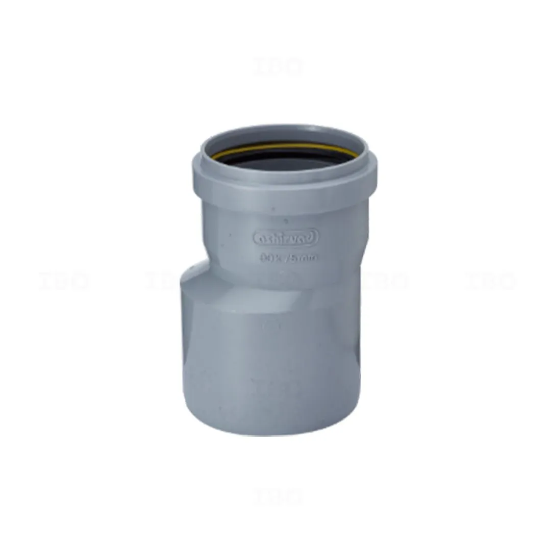 Ashirvad 4 x 2½ in. (110 x 75 mm) Reducer Coupler SWR Fitting