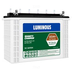 Luminous Shakti Charge 110 Ah Tall Tubular Battery