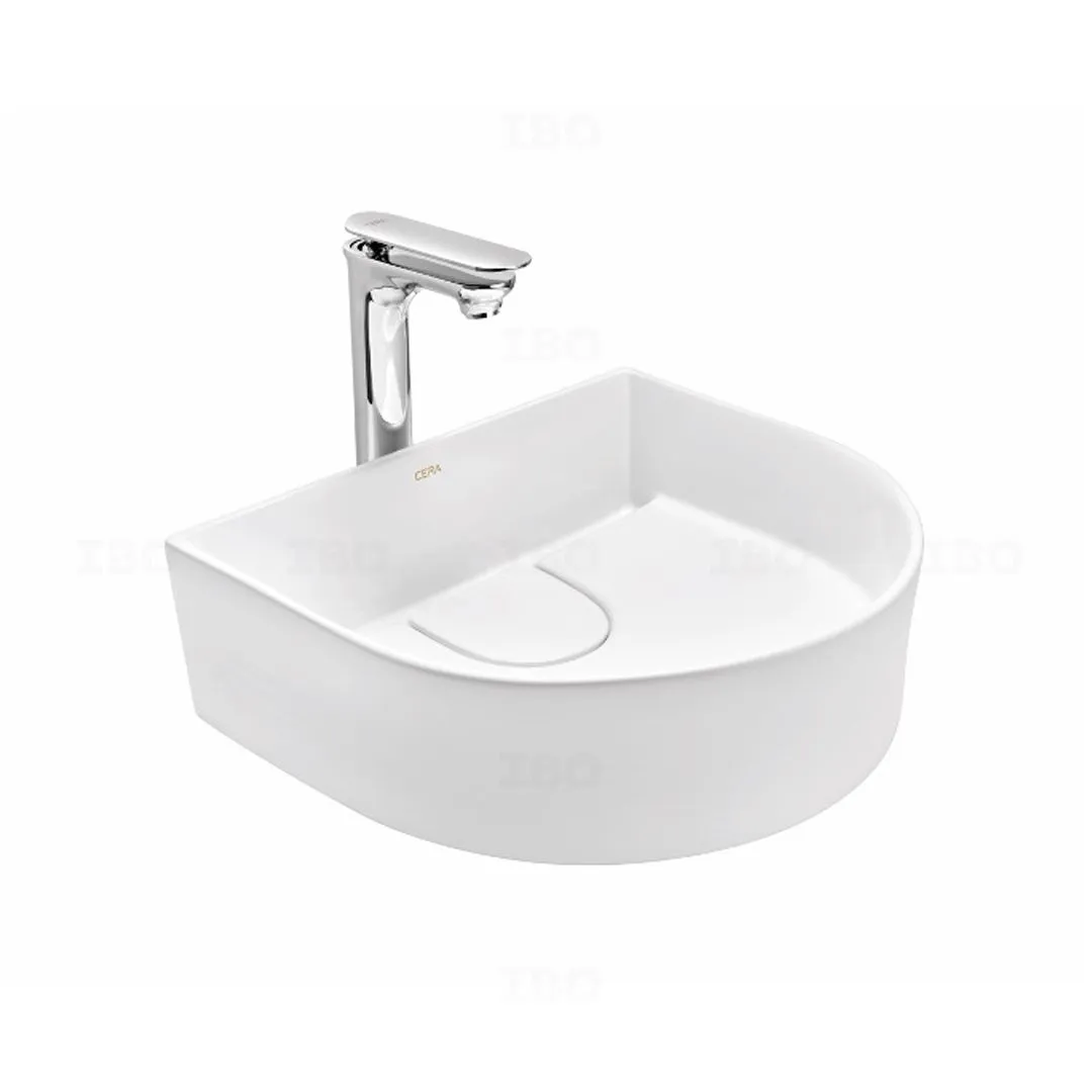 Cera 455 mm x 410 mm x 140 mm White Table Top Basin
