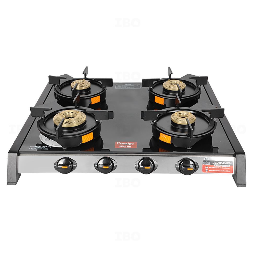 prestige svachh gas stove 4 burner price