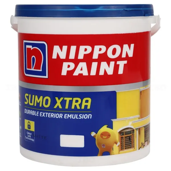 Nippon Sumo Xtra 4 L White Exterior Emulsion - Color
