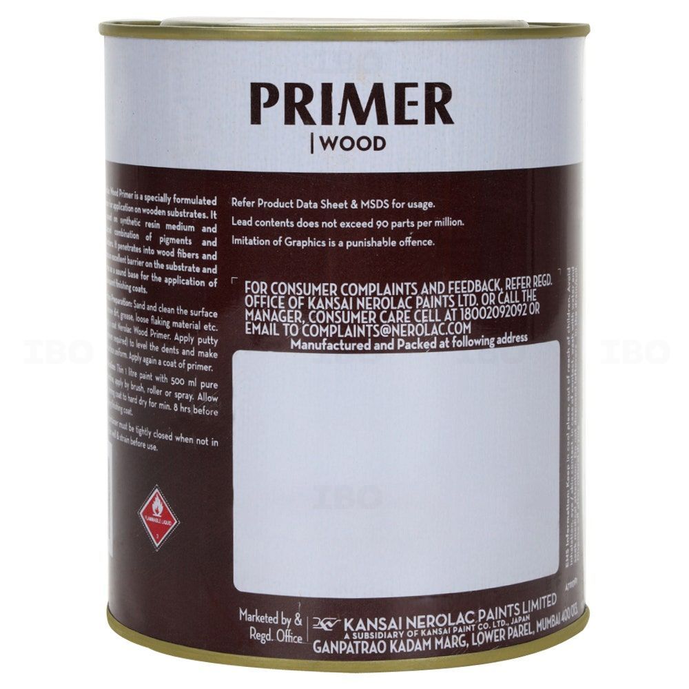 nerolac wood primer