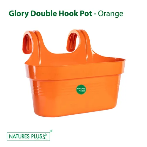 Natures Plus Glory Double Hook Hanging Pot