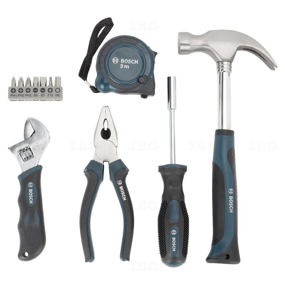 Buy Bosch 12 pcs Hand Tool Set on IBO 