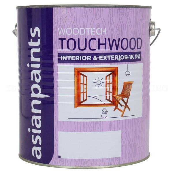 Asian Paints Touchwood Transparent 4 L Polyurethane (PU) Coating