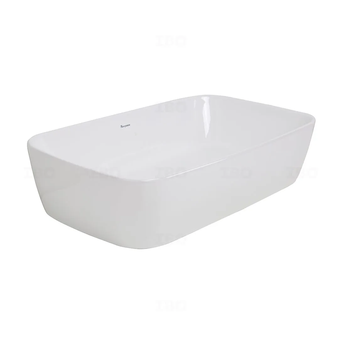 Parryware Camry 390 mm x 640 mm x 150 mm Snow White Table Top Basin Parryware Camry 390 mm x 640 mm x 150 mm Snow White Table Top Basin