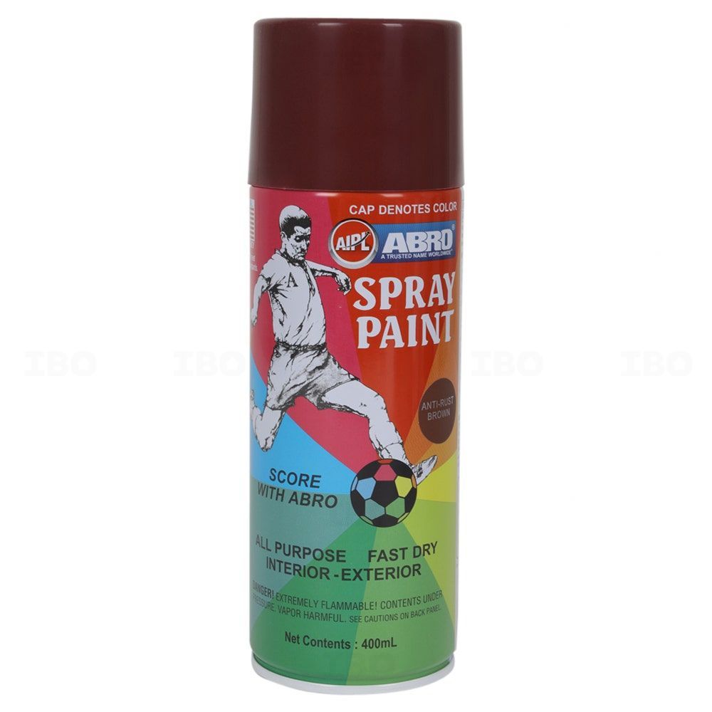 ABRO Anti-Rust Brown 400 ml Spray Paint