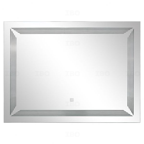 Brizzio L 190 800 mm x 600 mm Square LED Bath Mirror