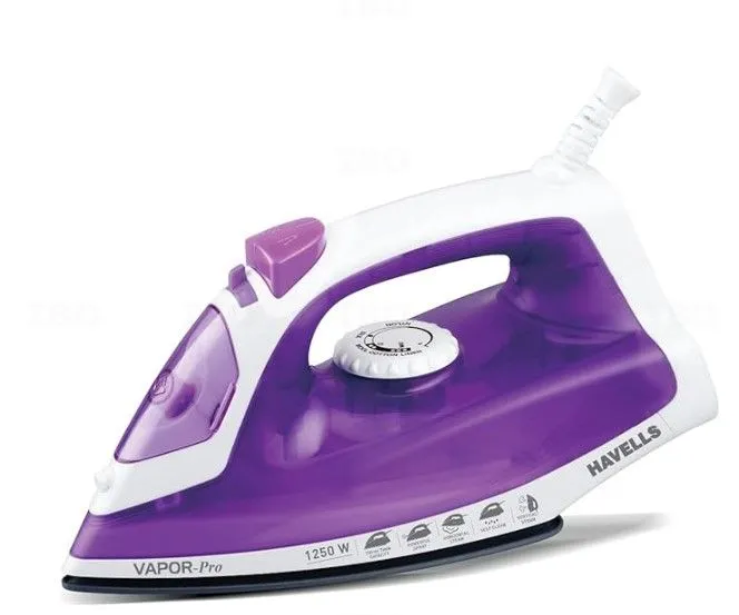Havells Vapor Pro Purple 1250W Steam Iron Havells Vapor Pro Purple 1250W Steam Iron