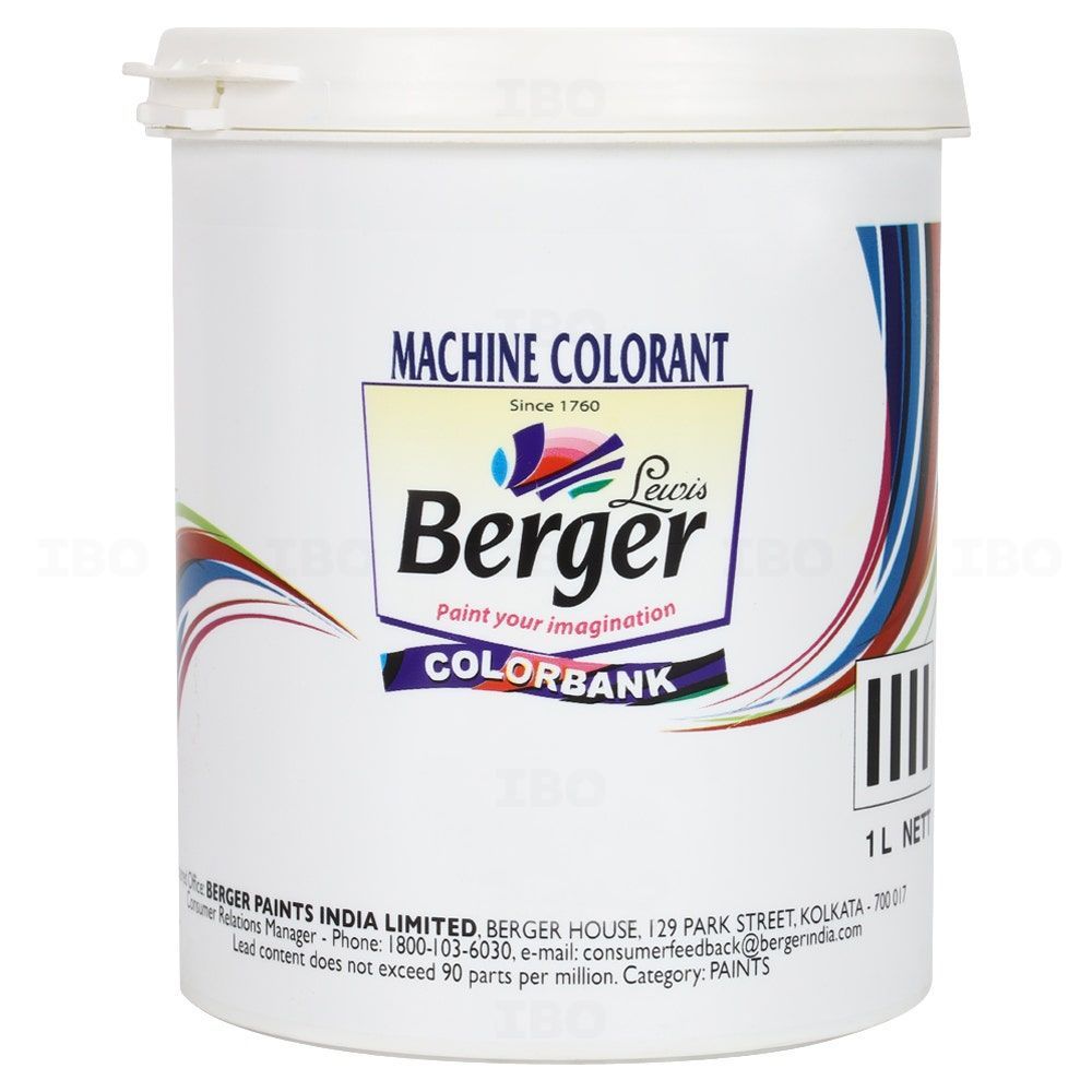 Berger Paints Diluted Blue 1 L Machine Colorant