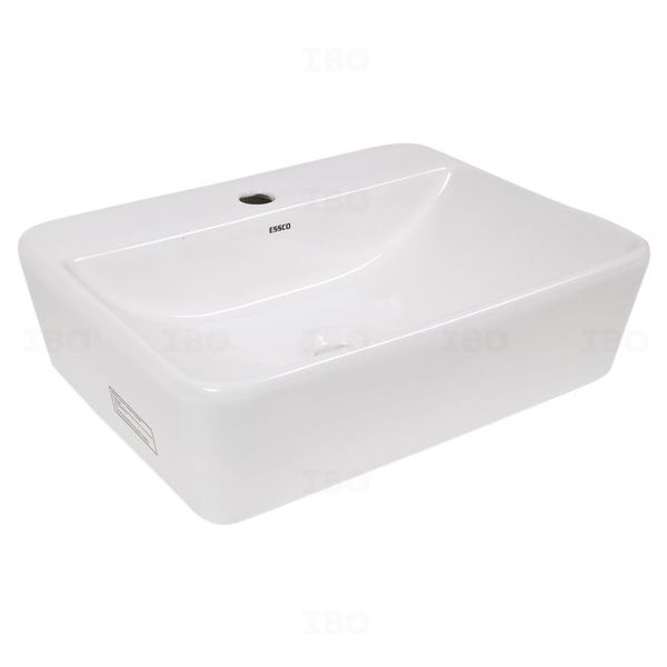 Essco - Jaquar Aspire 360 mm x 470 mm x 130 mm White Table Top Basin Essco - Jaquar Aspire 360 mm x 470 mm x 130 mm White Table Top Basin