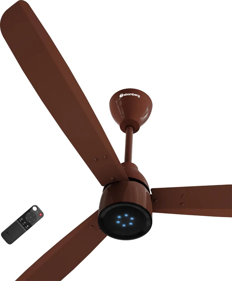 Atomberg 1200mm Renesa Prime With Remote (Gloss Black) Ceiling Fan