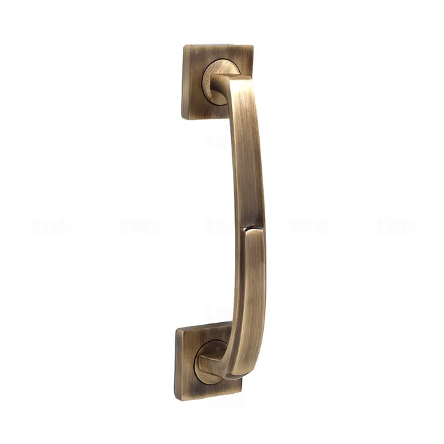 Nimmi 1025CN8ANNI Antique 8 in. Brass Door Handle Nimmi 1025CN8ANNI Antique 8 in. Brass Door Handle