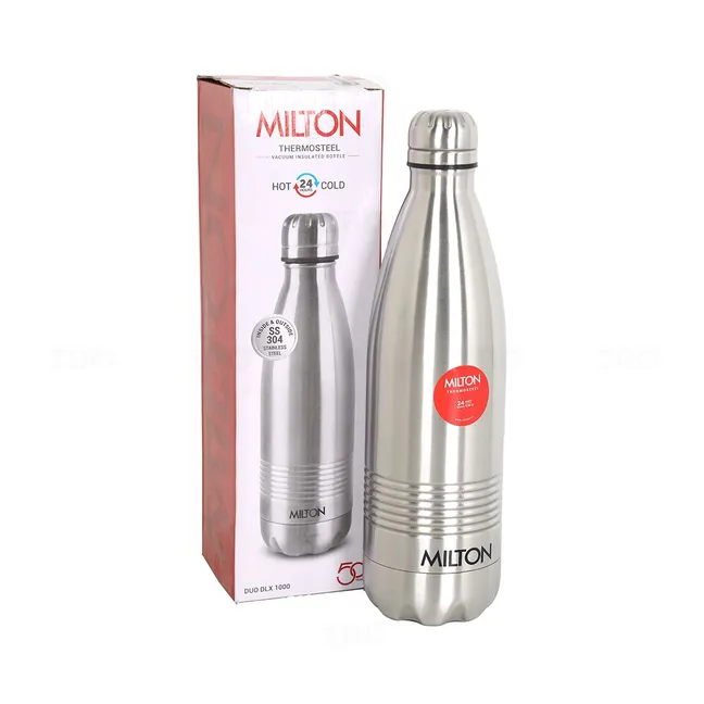 Milton 1000 ML DLX THERMOSTEEL DUO BOTTLE Milton 1000 ML DLX THERMOSTEEL DUO BOTTLE