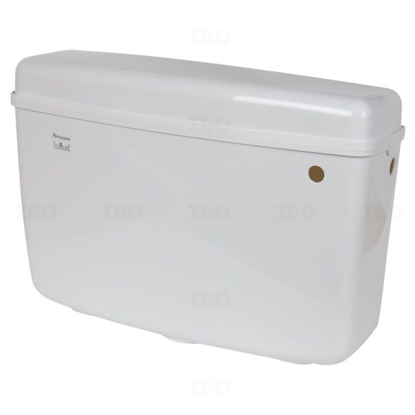Parryware White Exposed Flush Tank