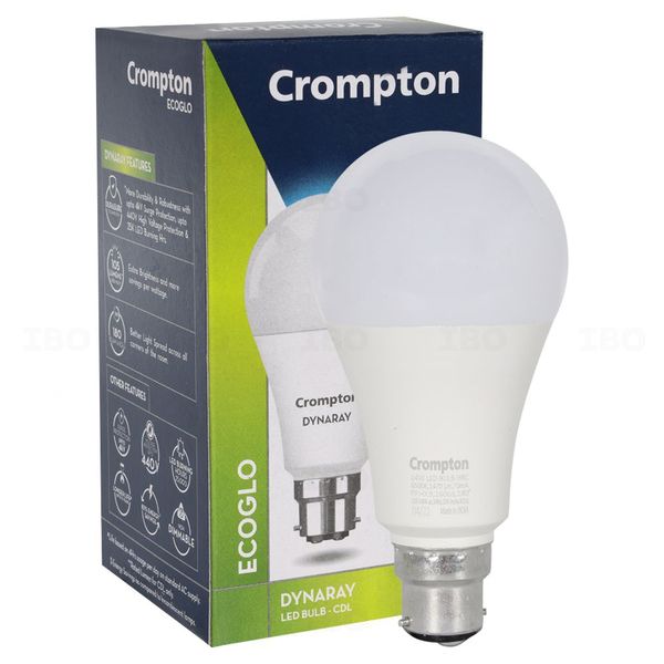 Buy Crompton Ecoglo 14 W B22 Cool Day Light LED Bulb on IBO