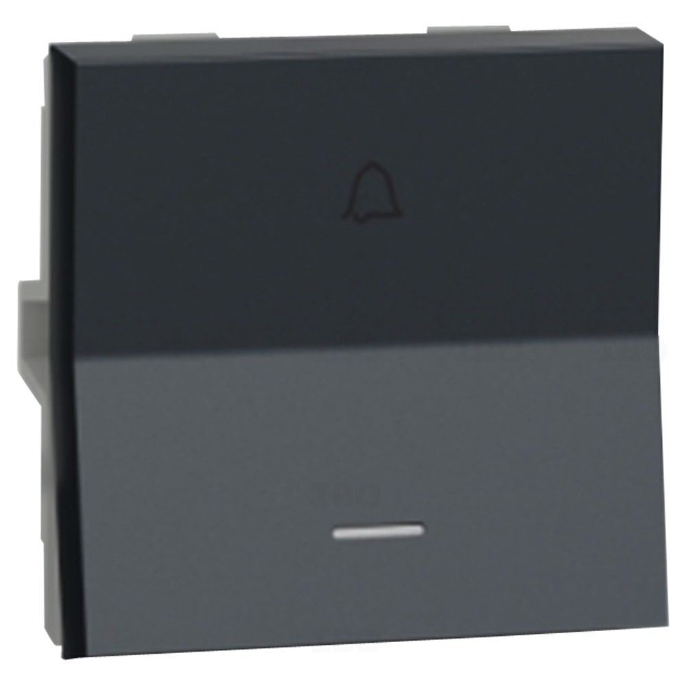 Schneider Unica Pure Grey Bell Push 6 A Modular Switch Schneider Unica Pure Grey Bell Push 6 A Modular Switch