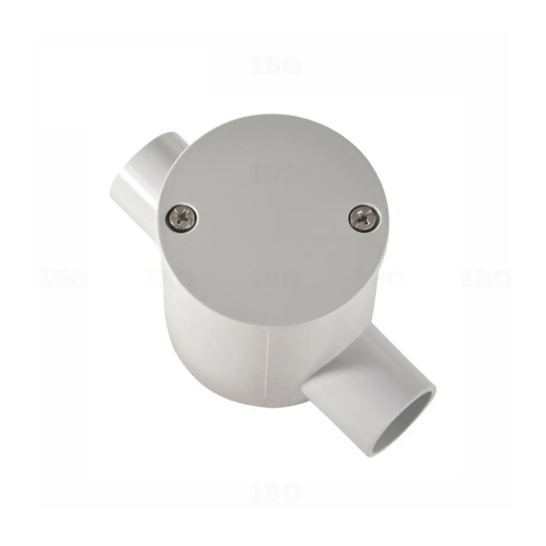 Universal PVC 19 mm PVC Junction Box Deep