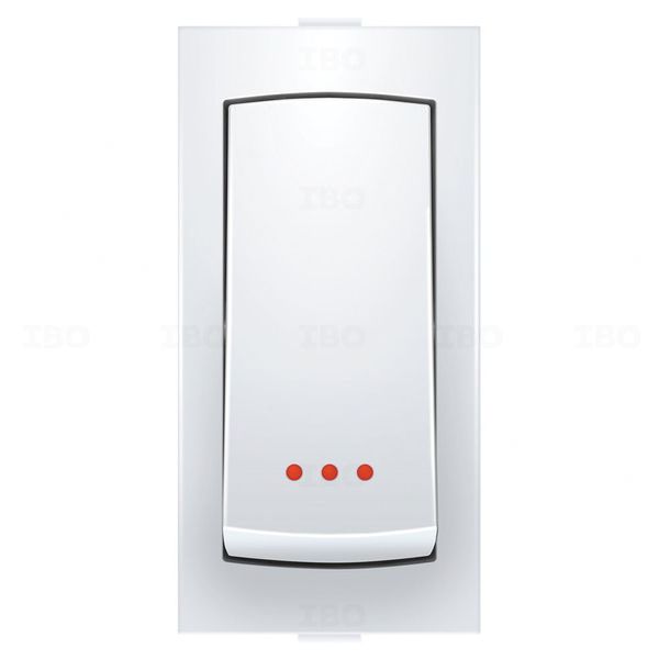 Anchor Ziva White 1 Way 16 A Modular Switch