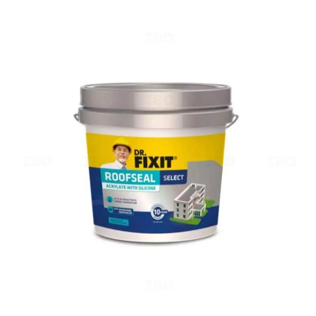 Dr. Fixit Roofseal Select Grey 4 L Roof Waterproofing