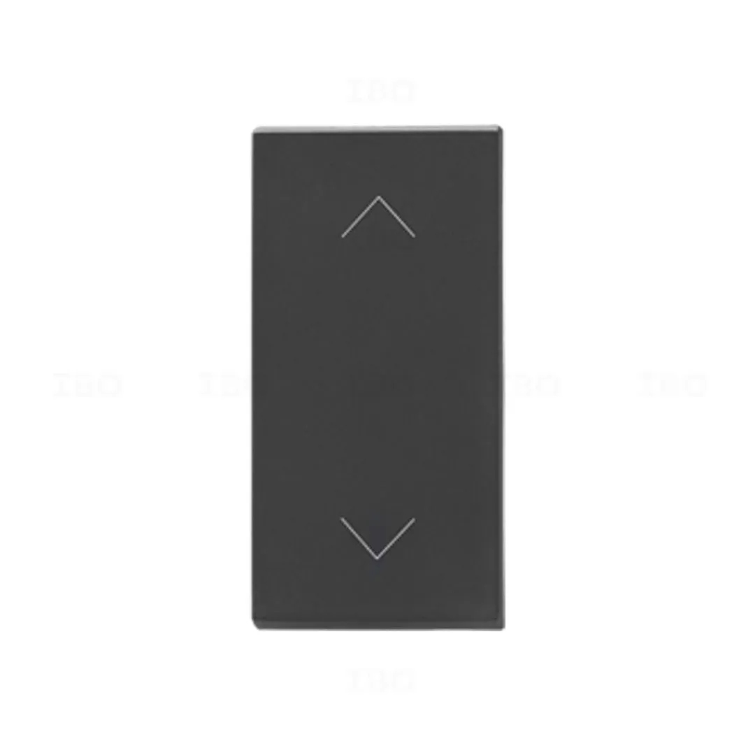 Legrand Allzy Matt Black 2 Way 6 A Modular Switch Legrand Allzy Matt Black 2 Way 6 A Modular Switch