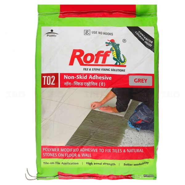 Roff Non-Skid 30 kg Grey Tile Cementitious Adhesive