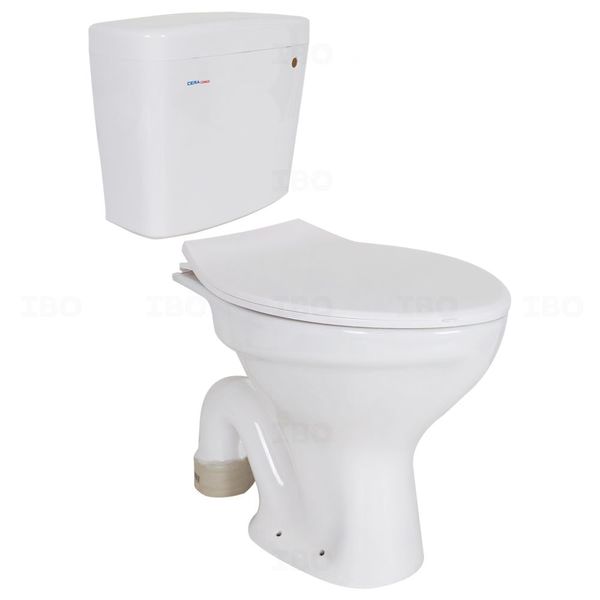 Cera S1059103 S-220 Two Piece Toilet With Flush Tank