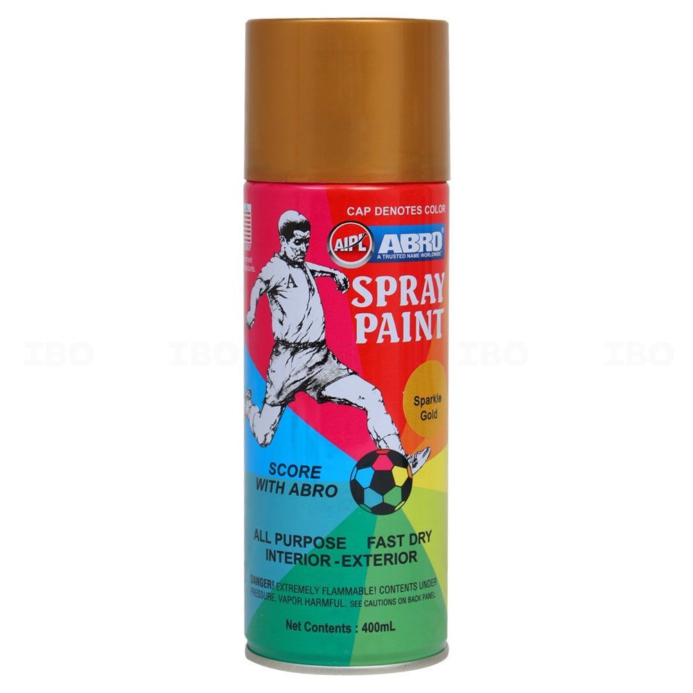 ABRO Sparkle Gold 400 ml Spray Paint
