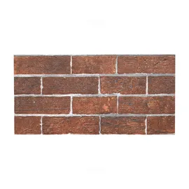 Kajaria Eternity BRICKS RED Textured 600 mm x 300 mm Vitrified Elevation Tile