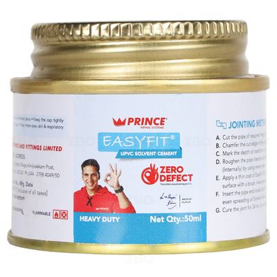 Prince Easyfit - TN IM101737 50 ml Solvent Cement Prince Easyfit - TN IM101737 50 ml Solvent Cement