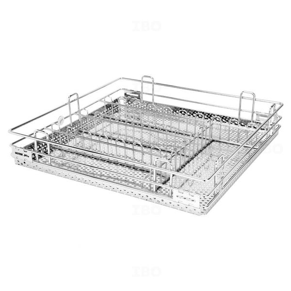 Godrej 5906 470x485x100mm ss Cutlery Basket