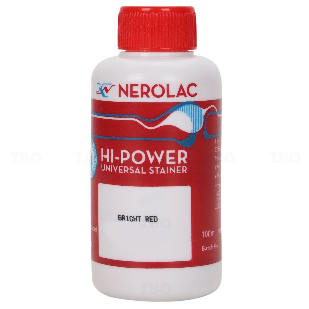 Nerolac Bright Red 100 ml Universal Stainer Nerolac Bright Red 100 ml Universal Stainer