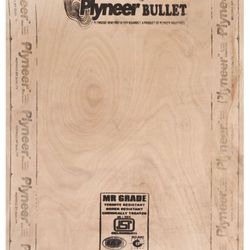 Plyneer Bullet 7 ft. x 4 ft. 6 mm MR Plywood